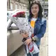 Roses in newspaper