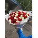 Red and white roses