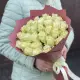 25 white roses in beautiful packaging 25 white roses in beautiful packaging