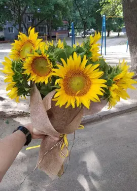 Sunflowers bouquette