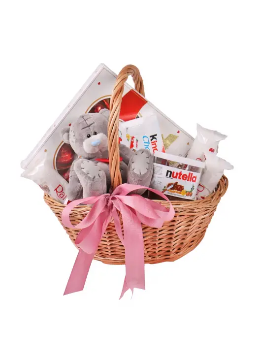 Basket “For your favorite sweet tooth”: Basket “For your favorite sweet tooth”: