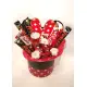 Mini hat with cola and chocolate
