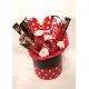 Mini hat with cola and chocolate