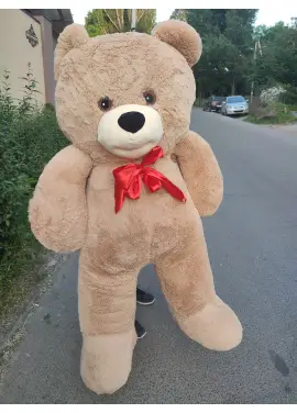 A huge teddy bear