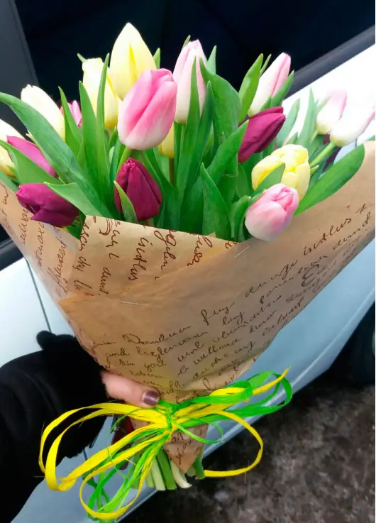 Bouquet of tulips