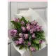 Bouquet of 19 lilac tulips (imported, Netherlands)