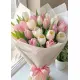 Bouquet of 25 tender tulips (imported, Netherlands)