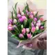 Bouquet of 35 tender tulips (imported, Netherlands)