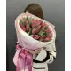 Bouquet of 45 raspberry tulips (imported, Netherlands)