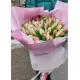 Bouquet of 75 tender tulips (imported, Netherlands)