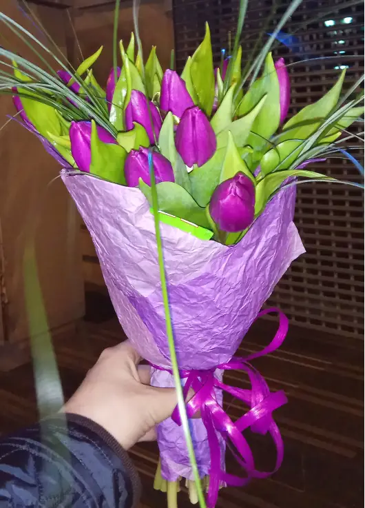 Bouquet of tulips