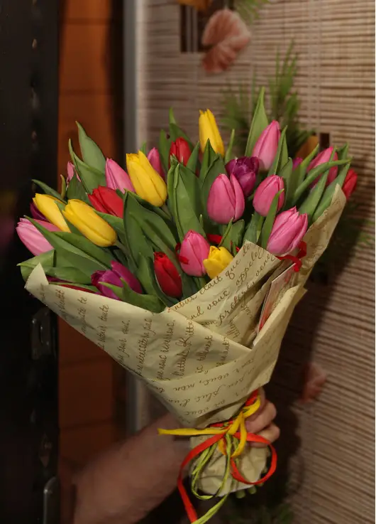Bouquet of tulips