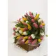 Bouquet of mix tulips