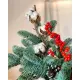New year, christmas wreath
