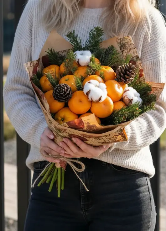 Tangerine bouquet TOP RATED!