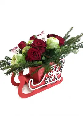 New year sleigh №2