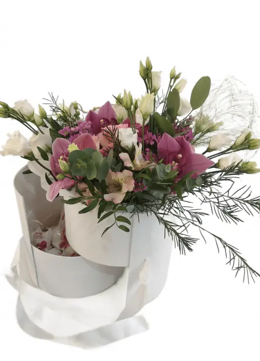 Mix in a hat box