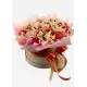 Orchids in a hat box Orchids in a hat box