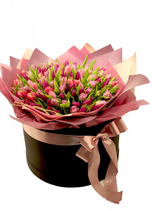 151 tulips in a box 151 tulips in a box