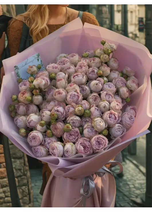 39 branches of pionivate purple rose Blossom Bubbles 39 branches of pionivate purple rose Blossom Bubbles