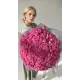 75 branches of pionivate raspberry rose bubbles